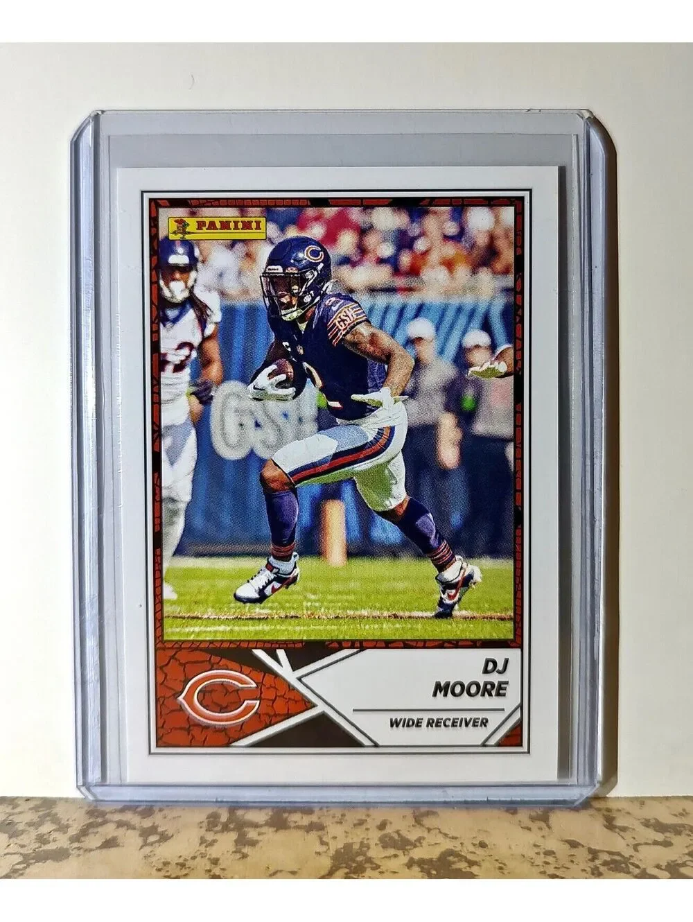 DJ Moore 2024 Panini NFL #8 Sticker Card Chicago Bears